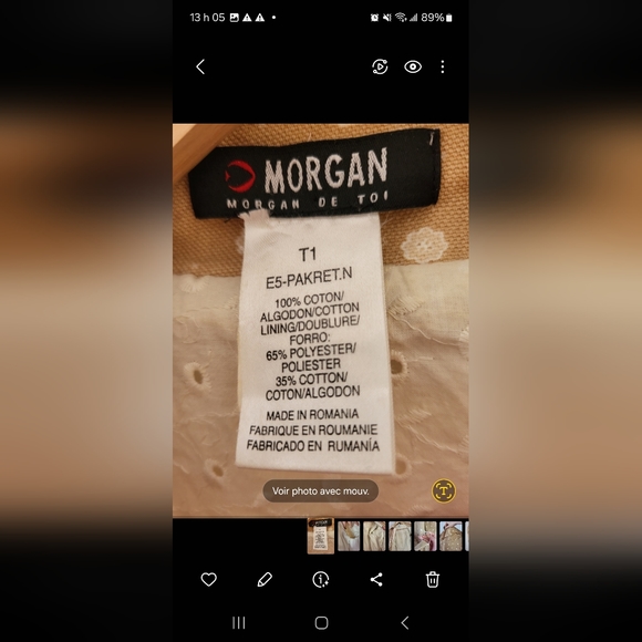 🔴 Morgan de toi trench coat - Picture 15 of 16